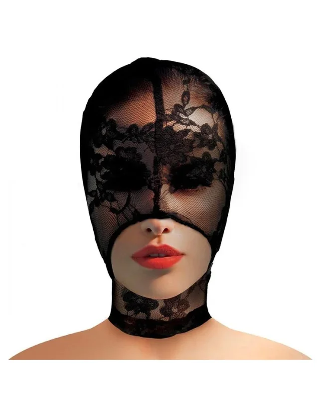 1 opening lace balaclava – Master Series Lace Seduction