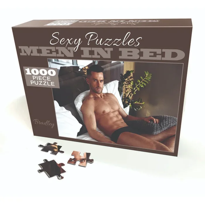 1000-Piece Sexy Puzzles Men In Bed – Bradley