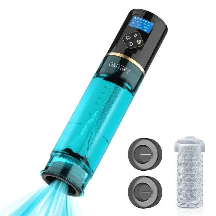 2 in 1 Automatic Male Masturbator Licking Vibrating Cup Penis Pump