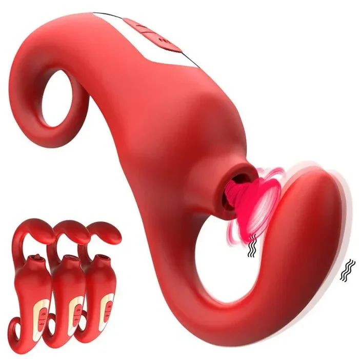 2-in-1-Silikon-Vibrator für Frauen