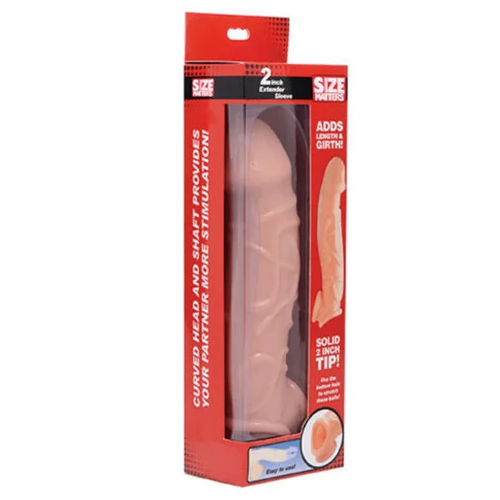 2 Inch Clear Penis Extender Sleeve
