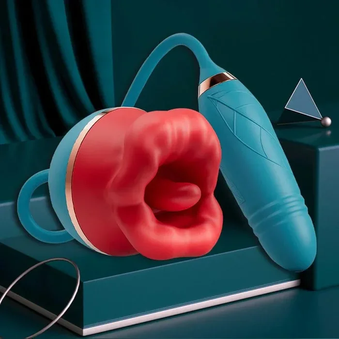 3-In-1 큰 입 Clit G-spot 결합 진동기