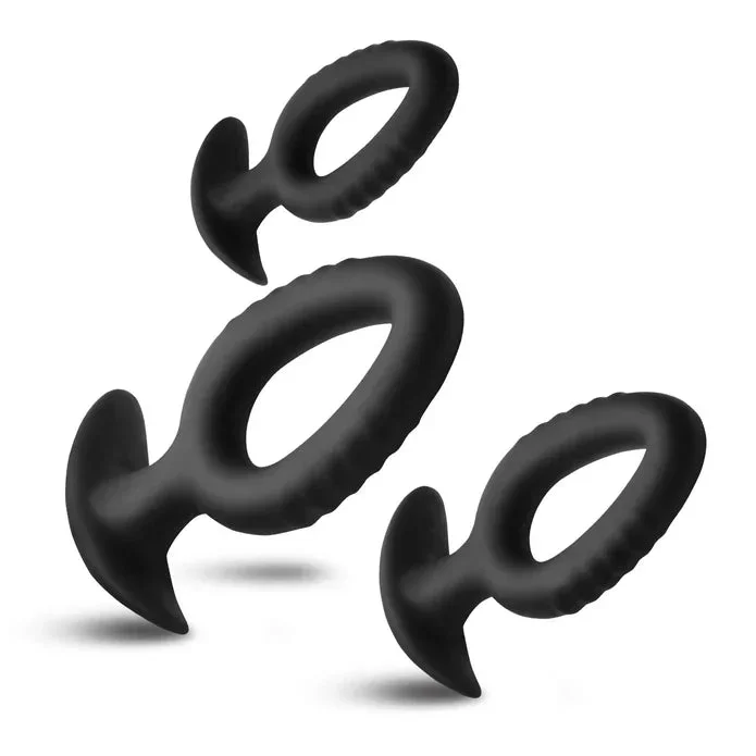 3 Piece Hollow Silicone Anal Trainer Set by Master Series