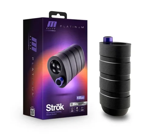 5 Inch Vibrating Masturbator with Pleasure Chambers