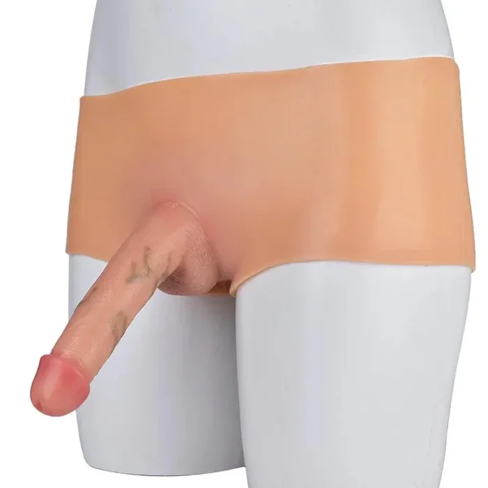 6.5 Inches Silicone Strapon Dildo Toy