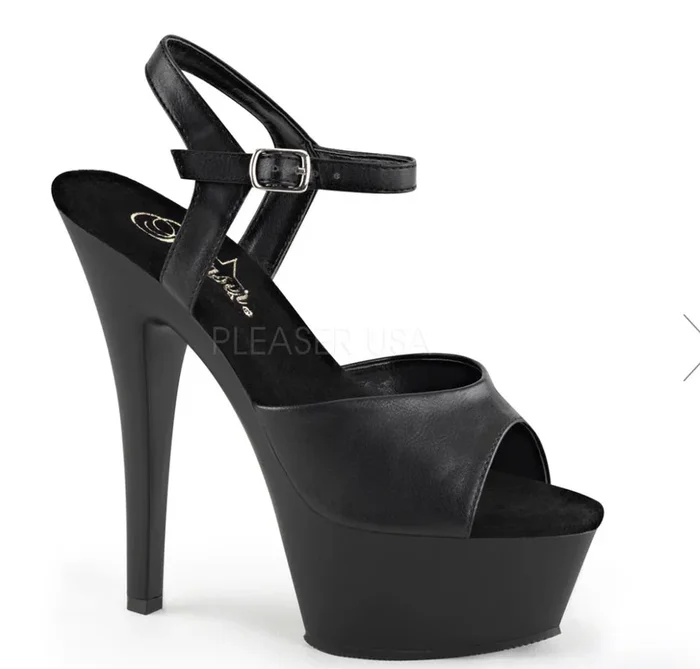 6″ Heel 1 3/4Platform Ankle Strap Sandal KISS209
