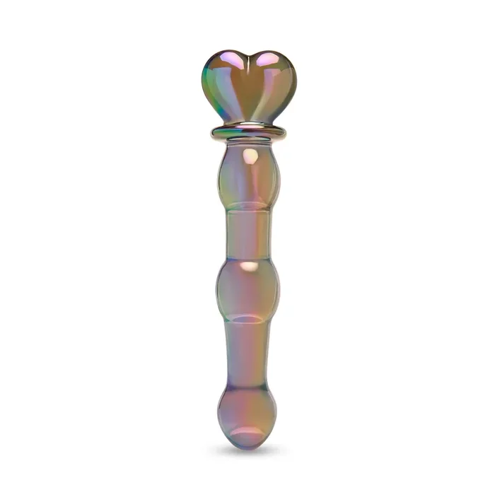 7.75″ Obsedian Heart Dildo