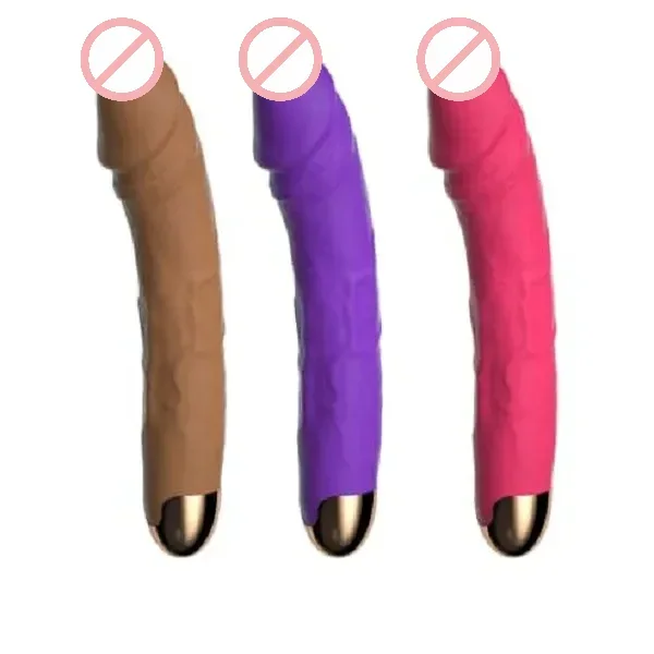 8.19 Inch Big Vibrating Rotation Auto Dildo BDSM Sex Toy For Anus