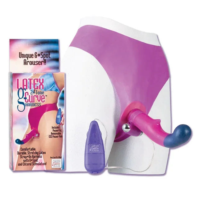 ‘–Latex 2 Tone G Curve Harness