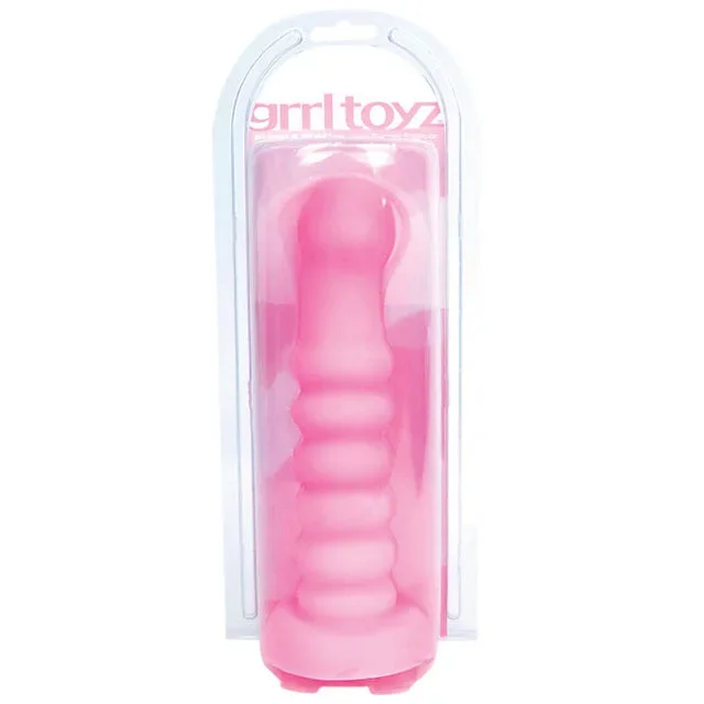 ‘–Pink Bubblegum Vib Silicone Dong