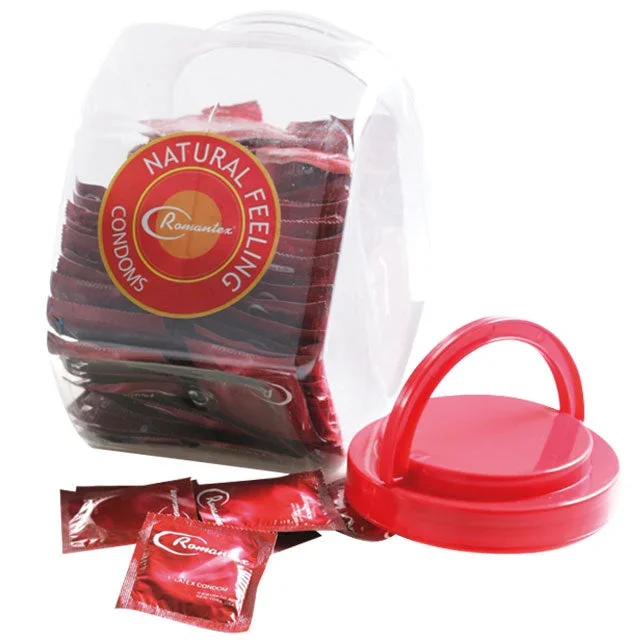 ‘–Romantex Natural Feel Condoms 150/bw