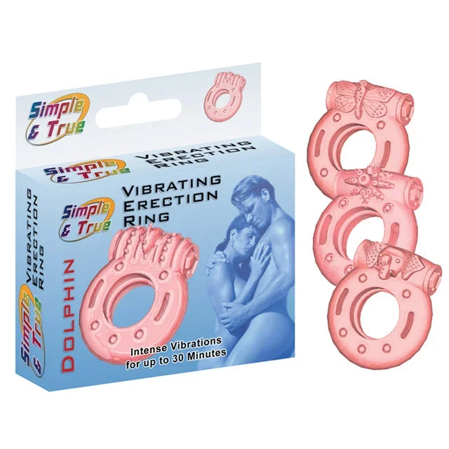 ‘–Simple&true Vib.erection Ring-dolphi