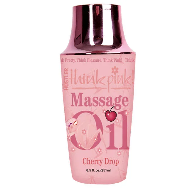 ‘–Think Pink!Mssg Oil Cherry Drops