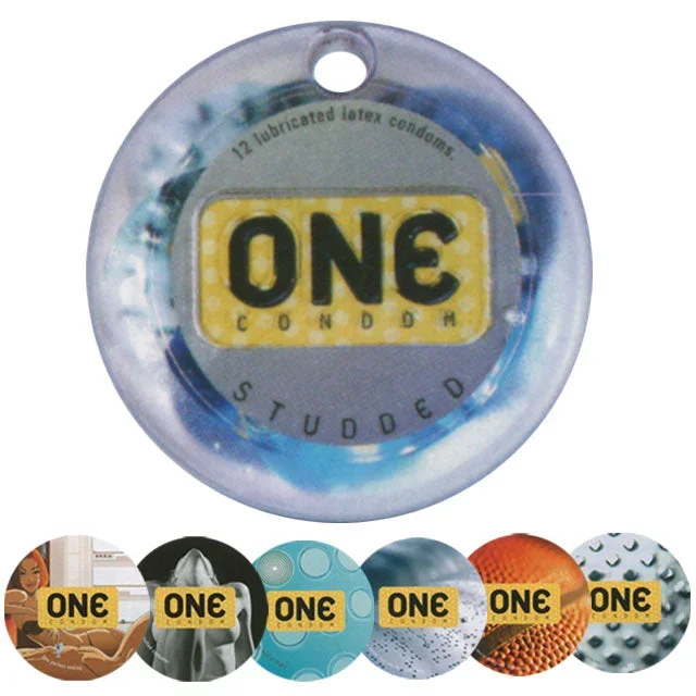‘++One Condom, Studded (12Pk)