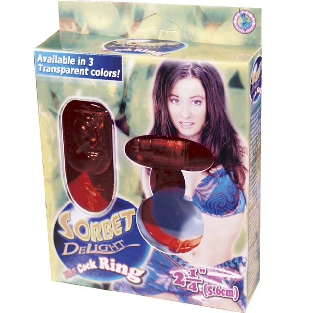‘++Sorbet Delight The Cockring Red