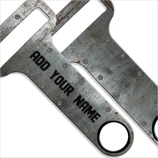 “ADD YOUR NAME” HAMMERHEAD™ Bottle Opener – Metal Plate