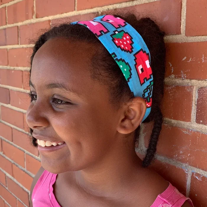 “Arcade Snacks” Video Game Ghosts Headband – Child