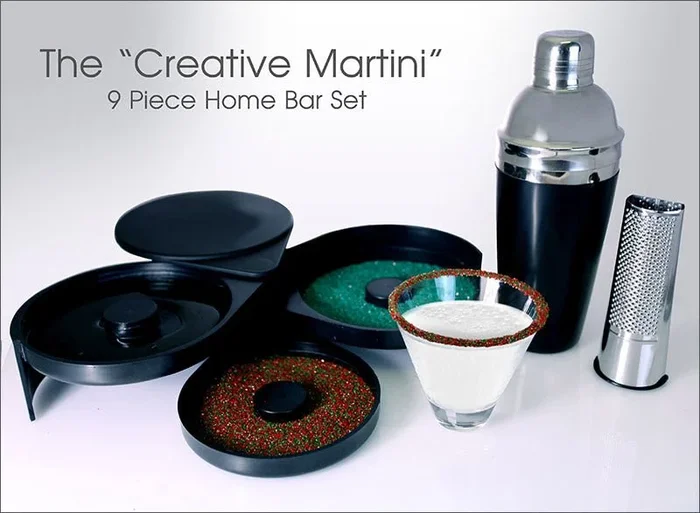 “Creative Martini” 9 piece Bar Set