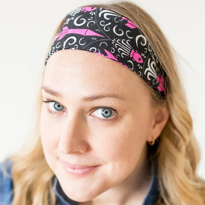 “Fleur-de-Lift-Off” Rockets Headband – Adult