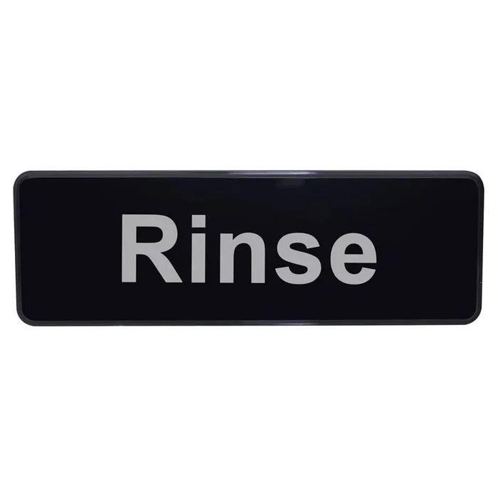 “Rinse” Sign – 9″ x 3″