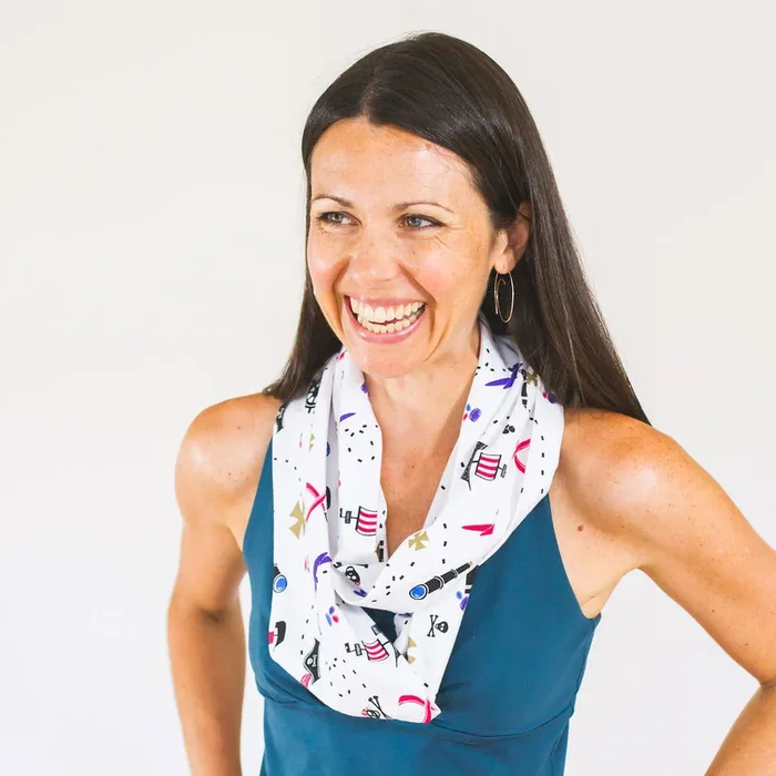 “Skull and Cross-bow-nes” Infinity Scarf