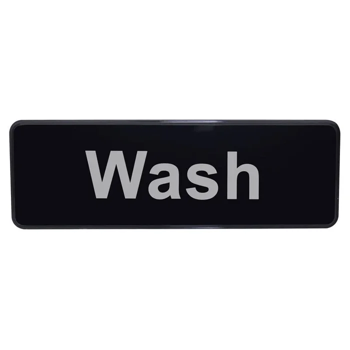 “Wash” Sign – 9″ x 3″