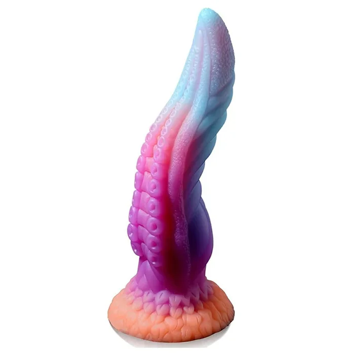 9.8 Inch Glow in the Dark Silicone Tentacle Dildo Suction Cup