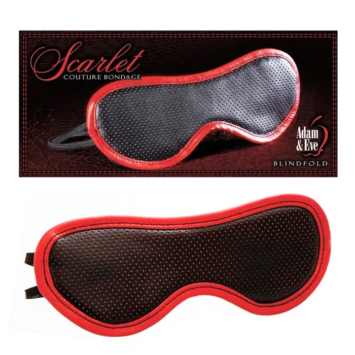 A&E Scarlet Couture Blindfold Black/Red