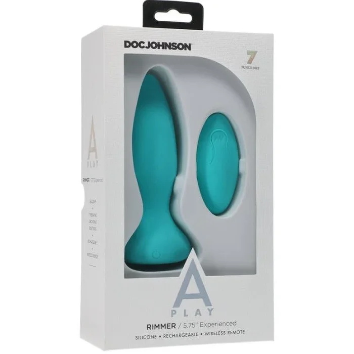 A-Play Experienced Rimmer Vibrating Anal Remote Control 5.75″ by Doc Johnson