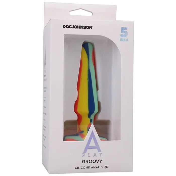 A-Play Groovy 5” Anal Plug Sunrise