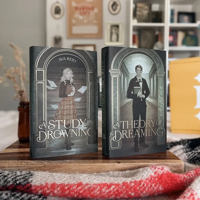 A Theory of Dreaming + alternative dust jackets by Ava Reid (Illumicrate Exclusive)