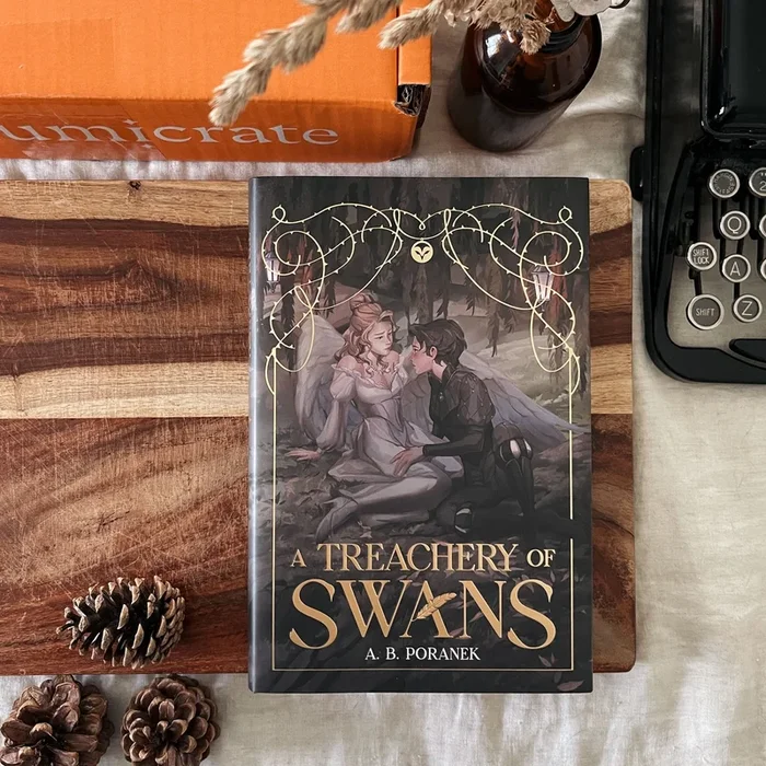 A Treachery of Swans by A.B. Poranek book only (Illumicrate ‘Darkly Decadent’ Exclusive)