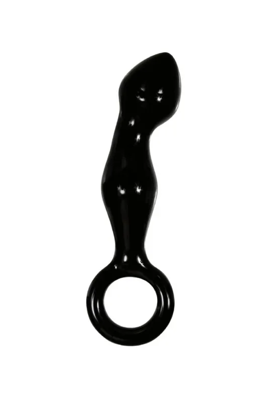 Adam & Eve – Adam’s Glass Prostate Massager – Black