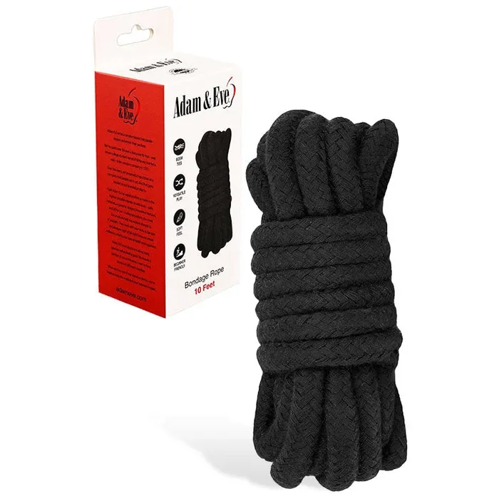 Adam & Eve BONDAGE ROPE – 3 metre (10 feet) – Bondage Rope – 3 metre Length