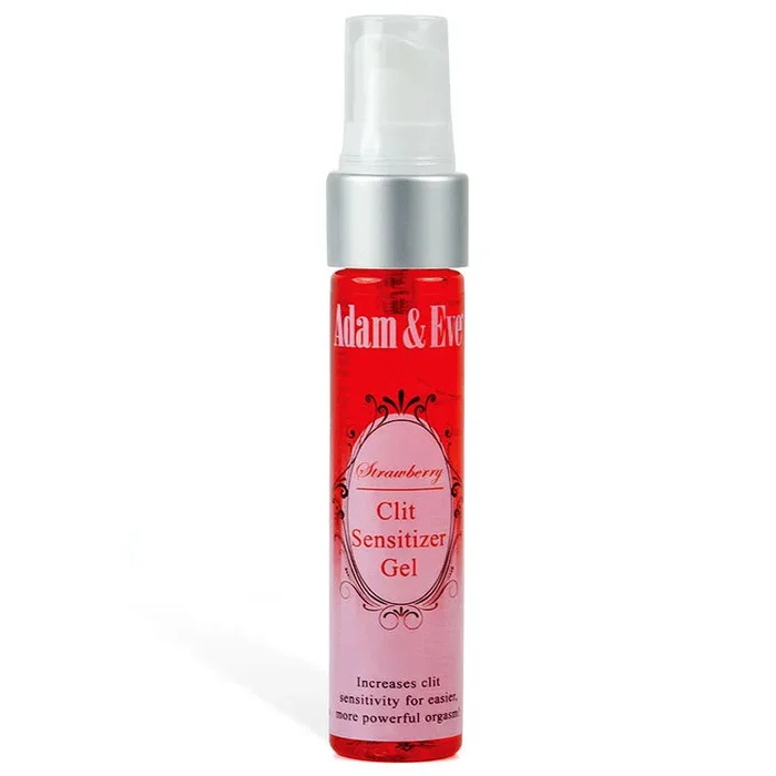 Adam & Eve Clit Sensitiser Gel – Strawberry Flavoured Female Enhancer – 29 ml Bottle