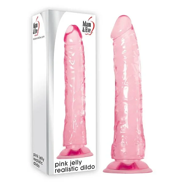 Adam & Eve Jelly Realistic Dildo – 21 cm (8”) Dong