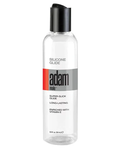Adam Male Silicone Glide – 8.6 oz Clear