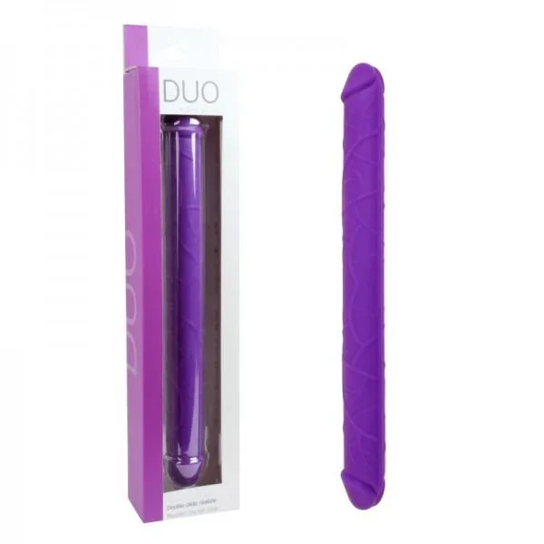 Adore U – DUO – 14in Realistic Double Dildo – Purple