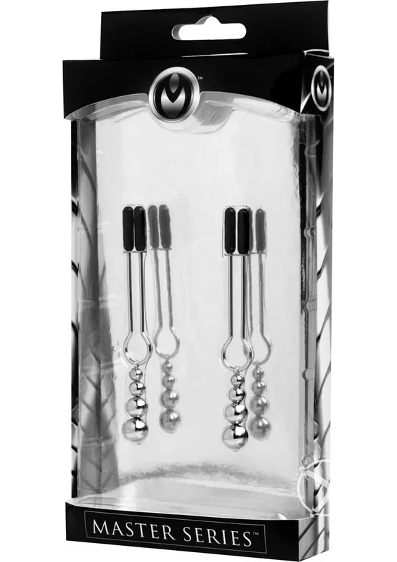 Adorn Triple Bead Nipple Clamp Set Master Series