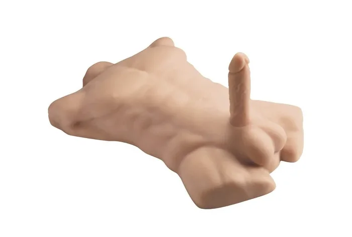 Adrien Lastic Apollo L Ultra Realistic Male Torso Interchangeable 7″ Dildo Flesh