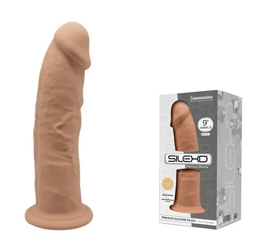 Adrien Lastic Silexd 9″ Model 2 Realistic Silicone Dildo – Caramel