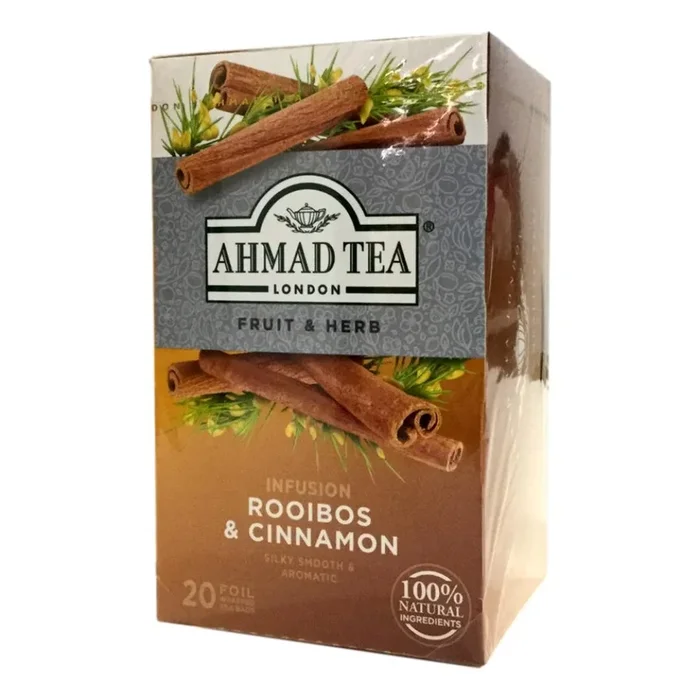 Ahmad Tea Rooibos & Cinnamon 20 Teabags