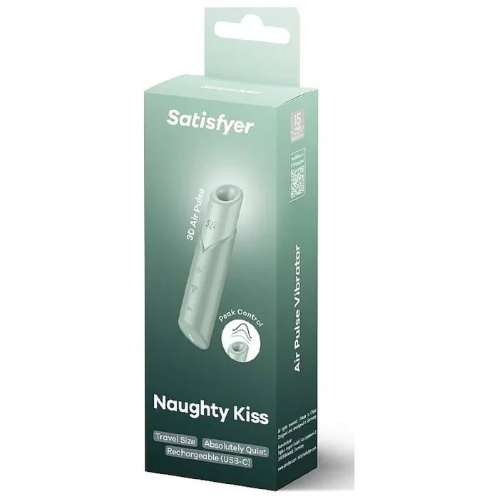 Air Wave Clitoral Massager – Naughty Kiss – Green