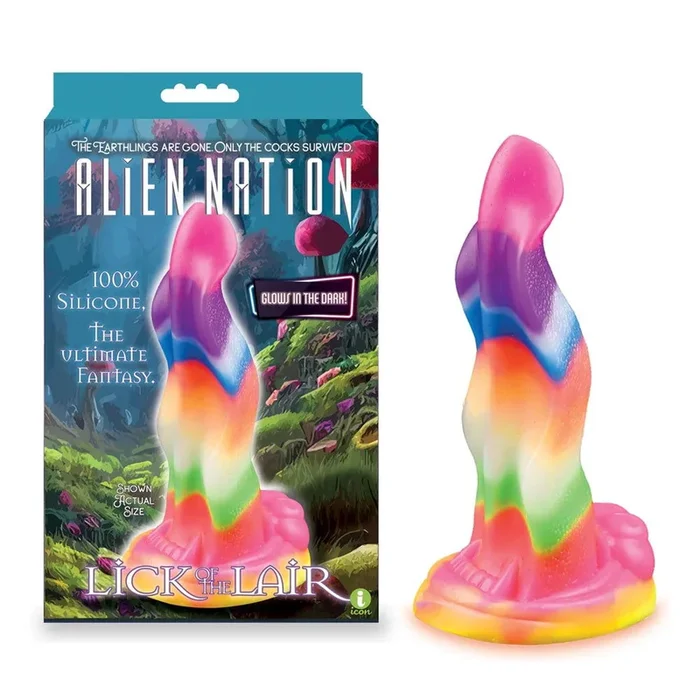 Alien Nation Lick Of The Lair – 18cm Alien Dildo