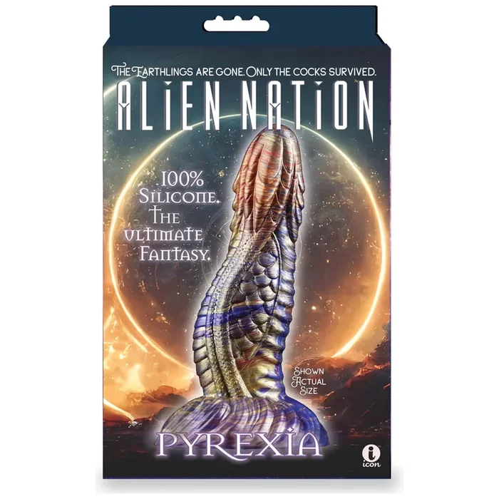 Alien Nation Pyrexia Silicone Fantasy Dildo 7″ by Icon