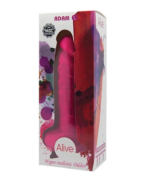 Alive Adam Hyper Realistic Dildo Large – Pink