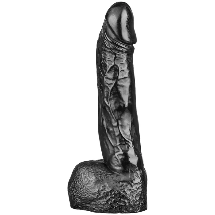 All Black Wilhelm Dildo 8.7 Inch
