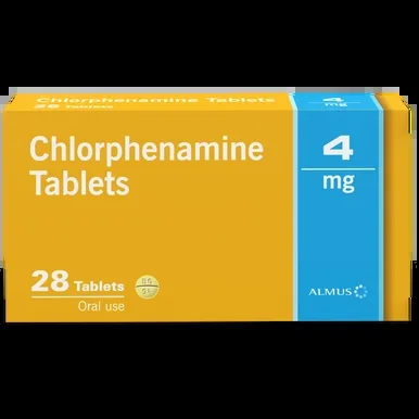 Almus Chlorphenamine 4mg Tablets