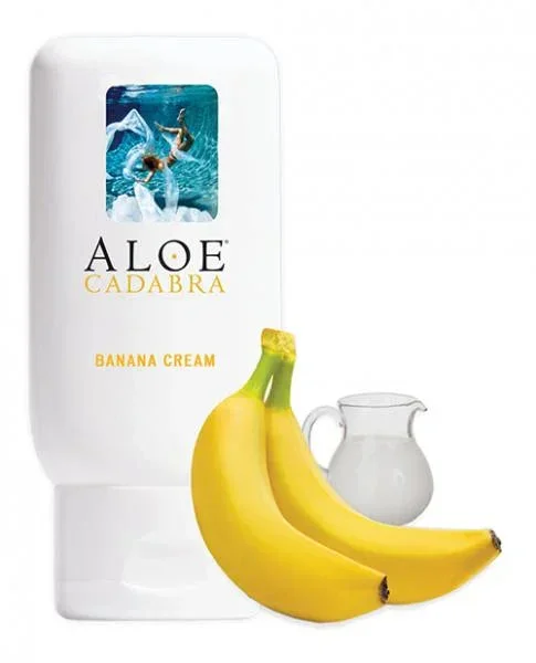 Aloe Cadabra Organic Lubricant – 2.5 Oz Bottle Banana Cream