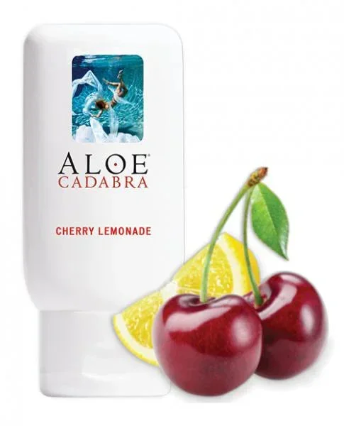 Aloe Cadabra Organic Lubricant – 2.5 Oz Bottle Cherry Lemonade